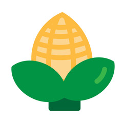 Corn Flat Icon