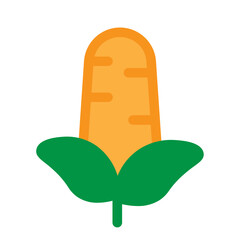 Corn Flat Icon