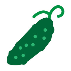 Cucumber Flat Icon