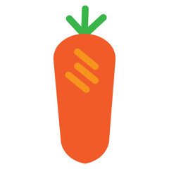Carrot Flat Icon