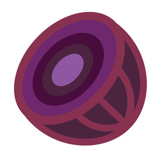 Onion Flat Icon
