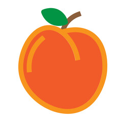 Apricot Flat Icon