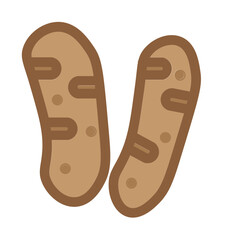 Arrowroot Flat Icon