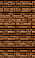 Obraz premium old brick wall created with Generative AI technology