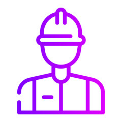engineer gradient icon