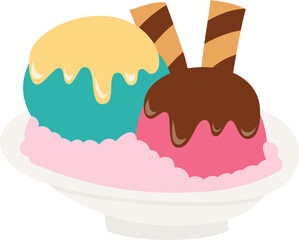 Cartoon Ice Cream