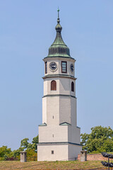 Fototapeta na wymiar Clock Tower Sahat Kalemegdan