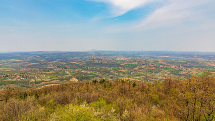 View From Kosmaj Serbia Panorama