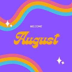 Welcome the New Month with a Bright and Cheerful Poster, A collection of vibrant and energetic posters to greet the arrival of a new month, bringing positivity and inspiration to y