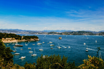 Fototapeta premium Sailboats on the water