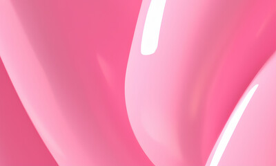 Pink Liquid Background. Abstract plastic for social media
