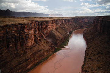 River through Sandstone