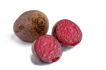 beets whole and cut, png file