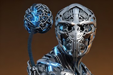 Cyborg Brain generative ai