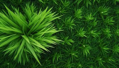 Background grass. Ai generated.