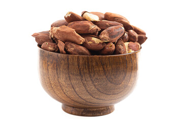 Pili Nuts from the Philippines Isolated on White Background