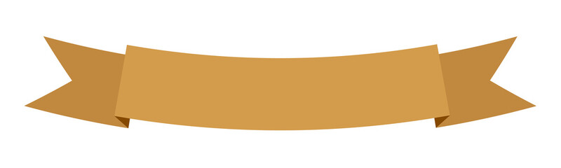 Beautiful Golden Empty Banners