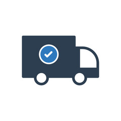 Delivery Box Percent Icon