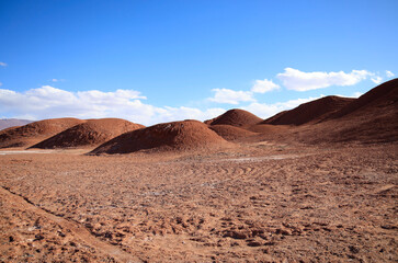 Landscape of Tolar Grande in the Puna Argentina