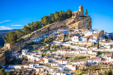 Scenic white village of Montefrio near Granada