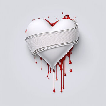 bleeding heart drawings