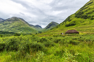 Beautiful view of the Glencoe nature reserve