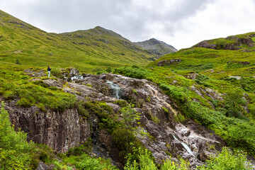 Beautiful views of the Glencoe valley