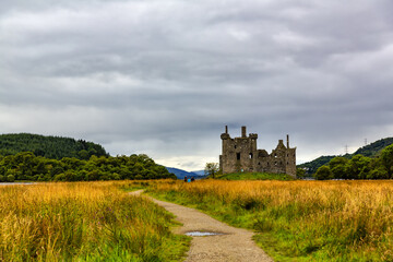 Fototapeta na wymiar The Kilchurn Castle