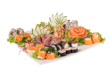 Sushi and Sashimi combo