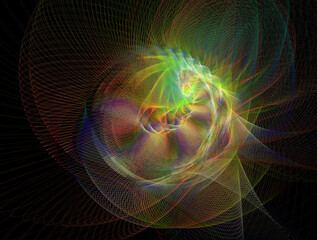 Obraz premium Imaginatory fractal abstract background Image