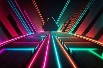 abstract background with lines