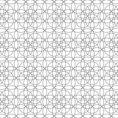 Geometric Textile, Fabric Pattern Vector Illustration.
