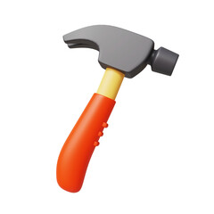 red hammer 3D Icon