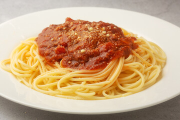 スパゲッティ　ミートソース