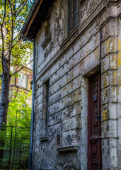 Fototapeta premium old abandoned building