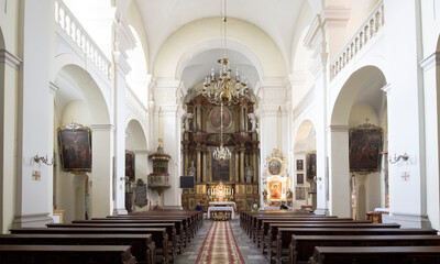 Fototapeta na wymiar Church of St. Anthony of Padua in Wroclaw, Poland.