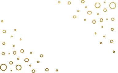 Gold brush frame Foil Frame gold splatter frames glitter. Gold brush stroke on transparent background.	