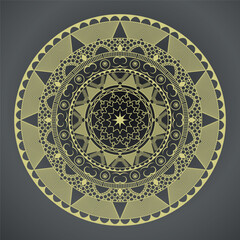 Luxury mandala design
