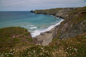 Fototapeta na wymiar Cornwall coast