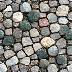  cobblestone road, wall - Seamless Tile