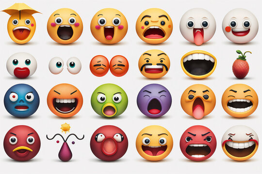 Ein neues Set lustiger Emojis, Generative AI
