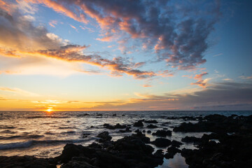 Fototapeta premium Waikoloa Sunset
