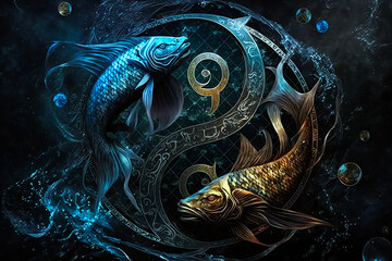 pisces fish horoscope sign symbol