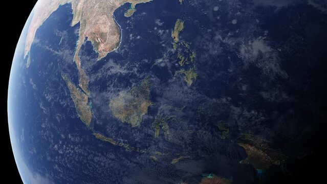 Global warming and deforestation of rain forests in south asia, Climate change concept
