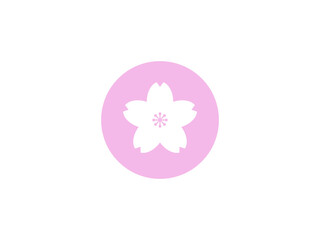 桜丸スタンプ：桜色