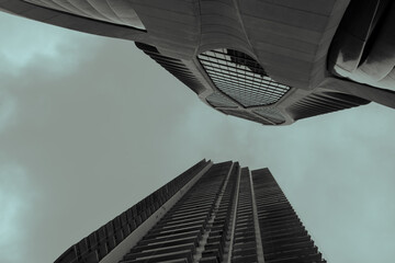 Detail of a modern building