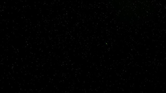 On February 1-2, 2023 the rare green comet C/2022 E3 (ZTF) made its closest approach to earth. This comet with fireball meteors timelapse video was taken in the late hours of 2-1 near Ashland Oregon