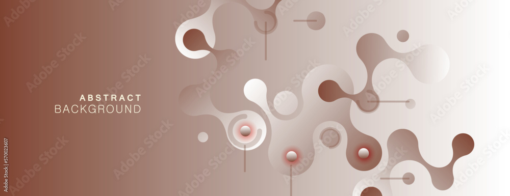 Poster beautiful structure of dna molecule. connection science element. organic medicine and biotechnology 