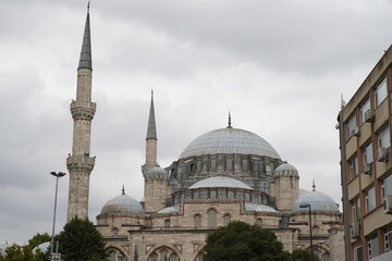 Fototapeta na wymiar Sehzade Mosque in Istanbul, Turkiye