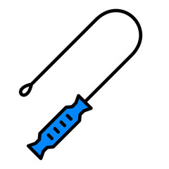 Long Reach Tool Filled Line Icon